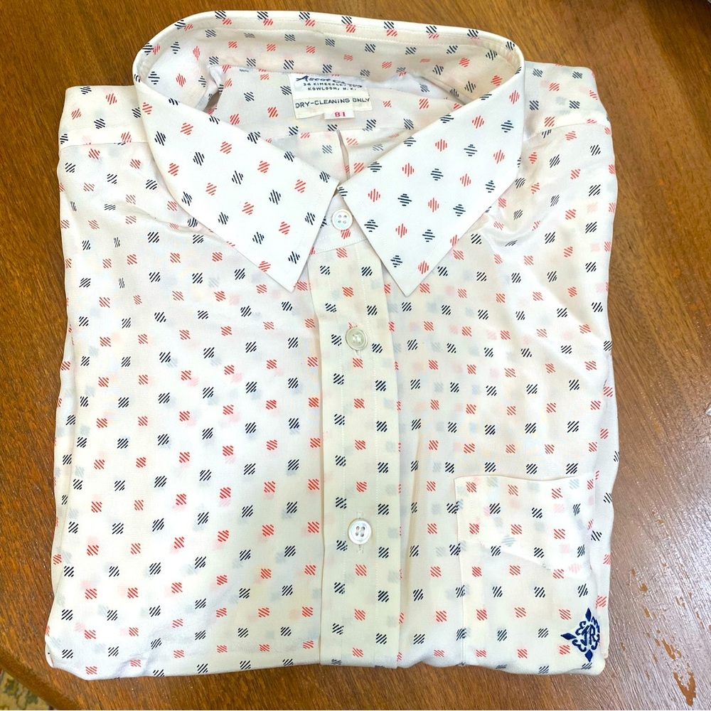 Nip Vintage Ascot Chang Custom Made Men’s Ivory D… - image 1